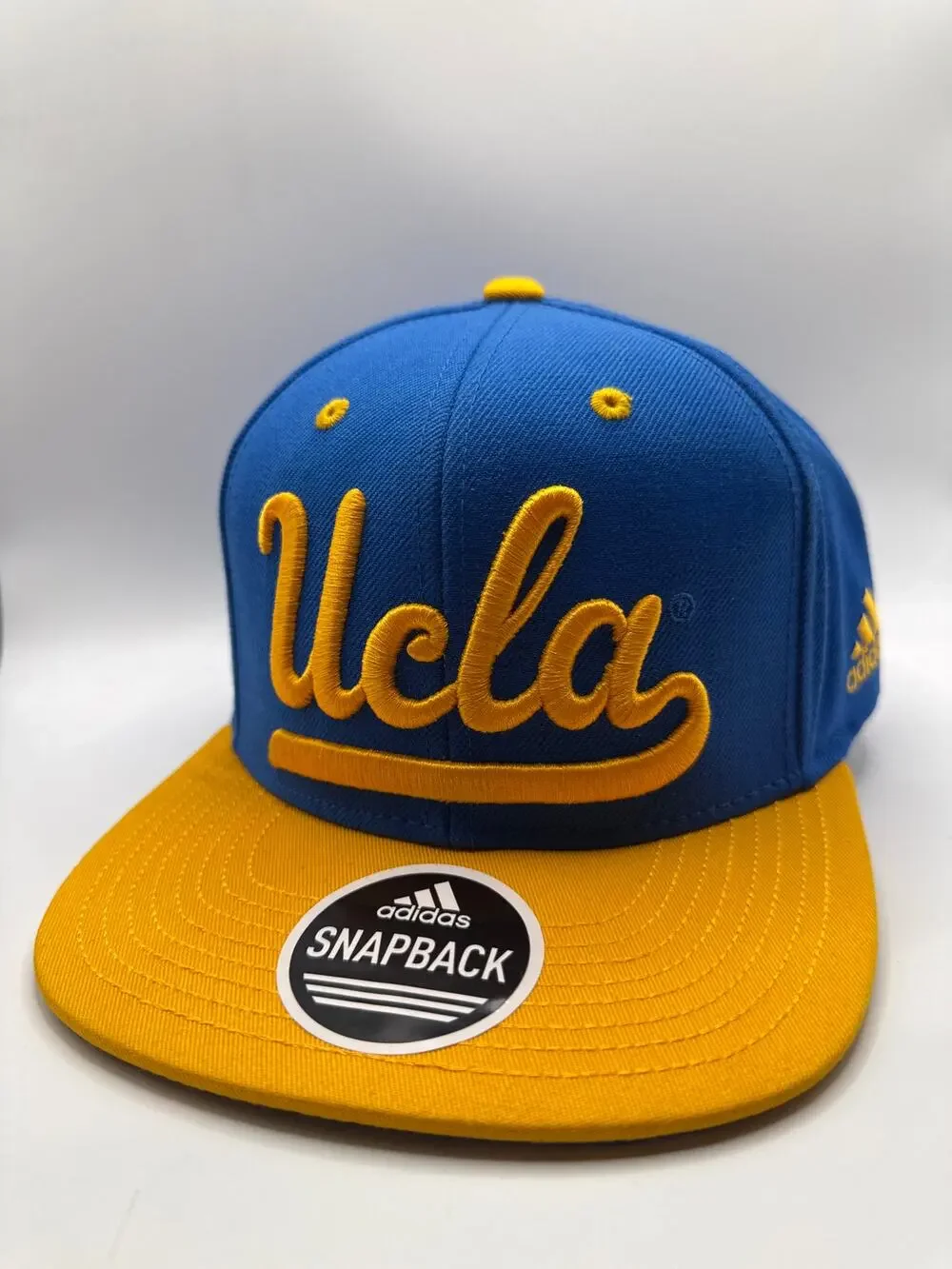 Adidas UCLA Bruins Snapback Hat Blue Gold Flat Bill Adjustable Cap NWT